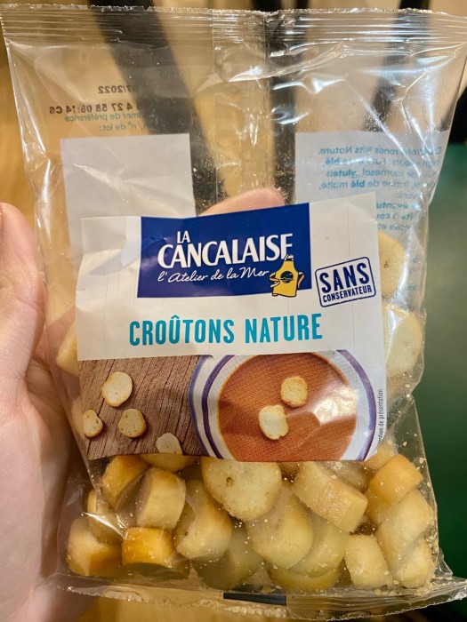 Photo des croutons nature de Huguette & Henri