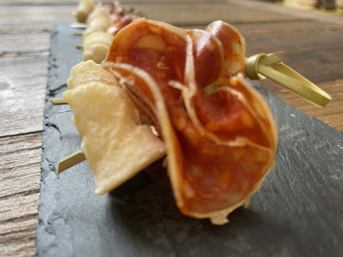 Fromage de chèvre bio et chorizo, Huguette & Henri