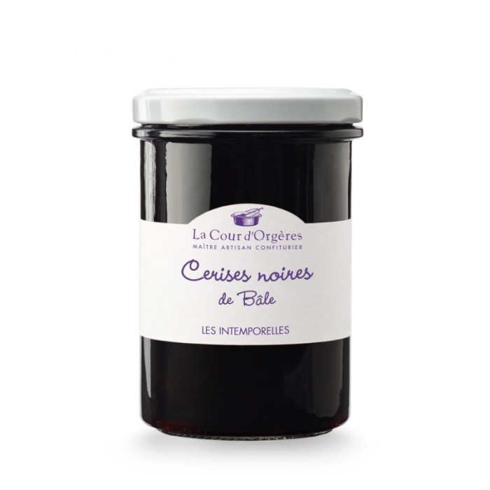 Confiture de cerises noires, épicerie Huguette & Henri, Paris