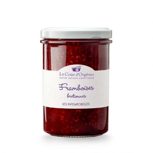Confitutre de framboises bretonnes, épicerie Huguette & Henri, Paris
