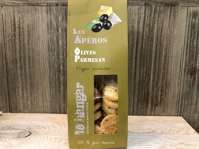 Biscuits apéritifs, Huguette et Henri